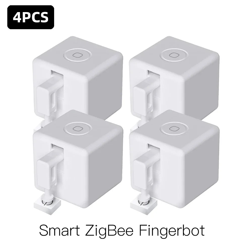 MOES Tuya ZigBee Fingerbot Plus – Smart Button Pusher with Voice & App Control