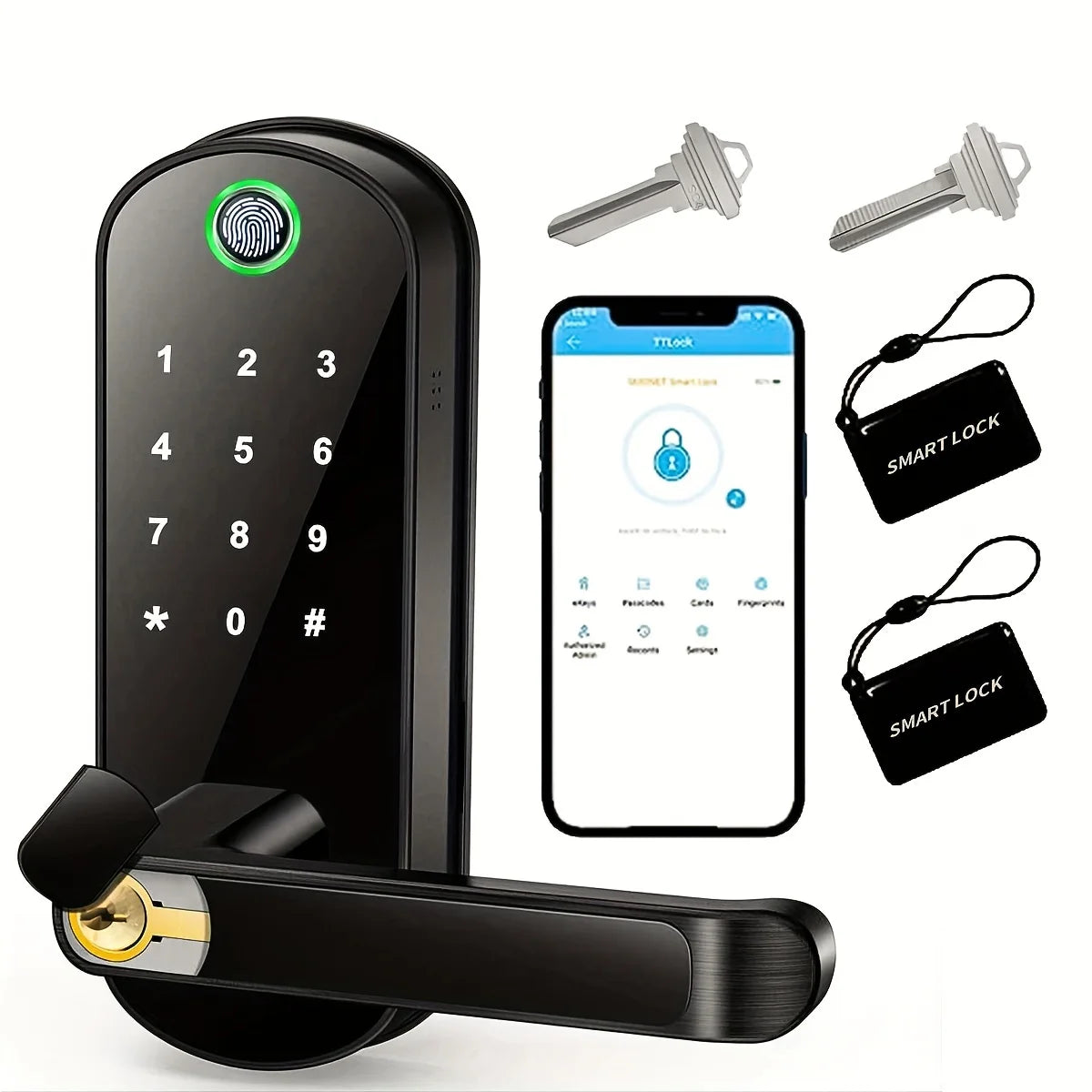 GARANT™Smart Fingerprint Door Lock – The Future of Security at Your Fingertips