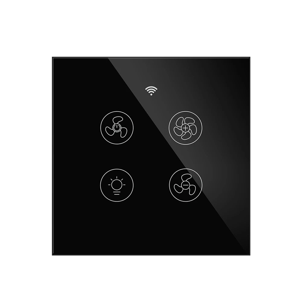 MOES WiFi RF Smart Ceiling Fan Light Switch | 2/3-Way Multi-Control, Alexa/Google Home