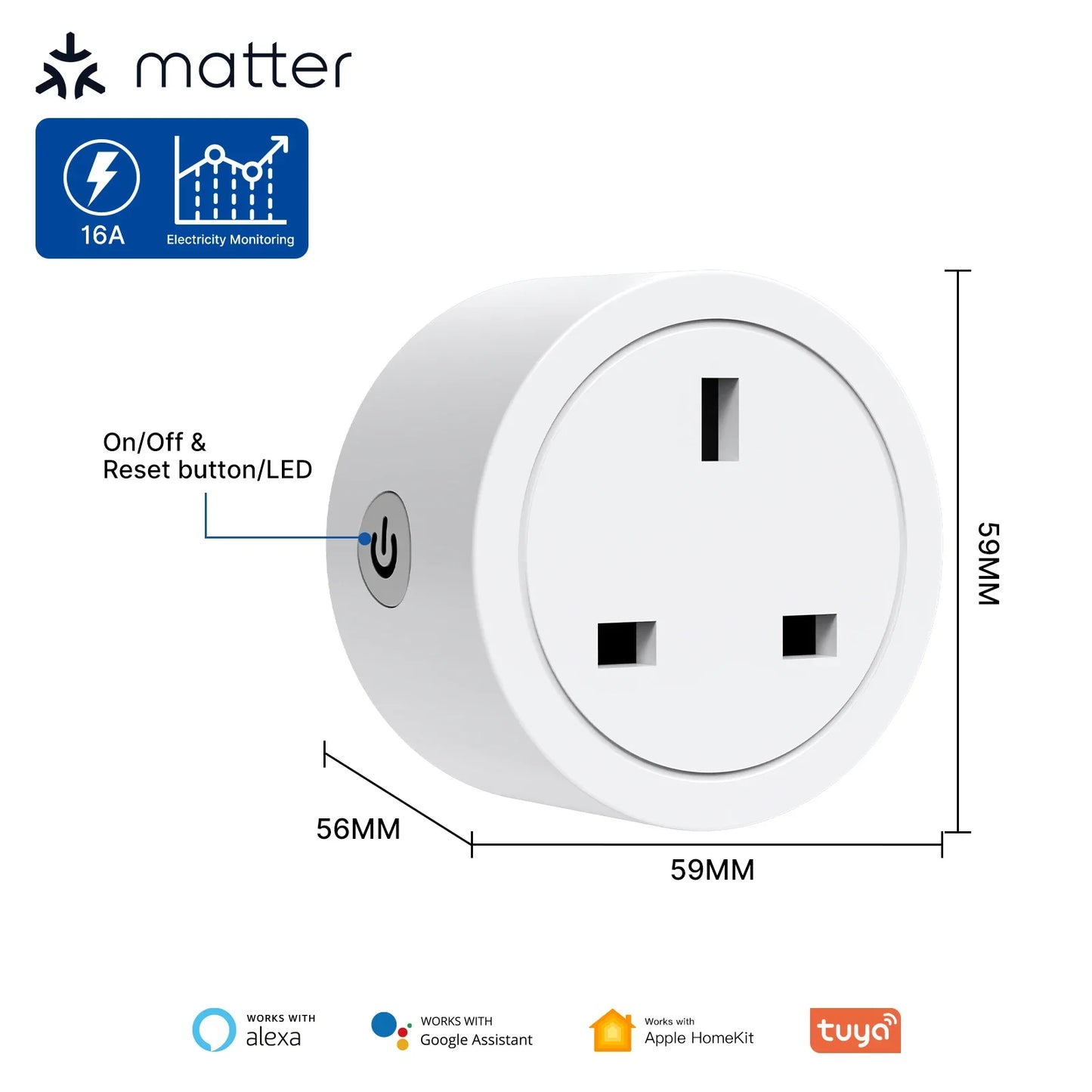 MOES Smart Matter WiFi Plug