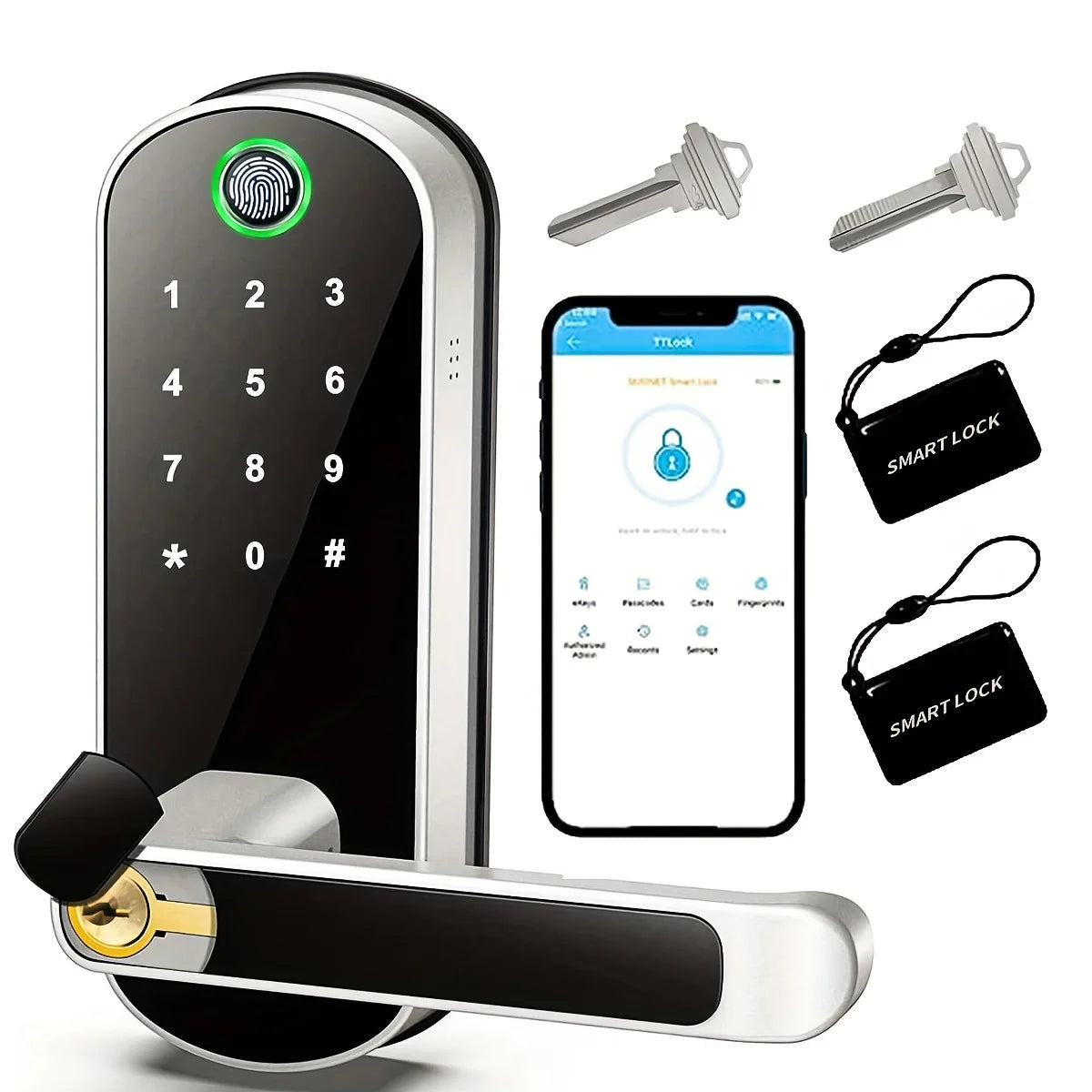 GARANT™Smart Fingerprint Door Lock – The Future of Security at Your Fingertips