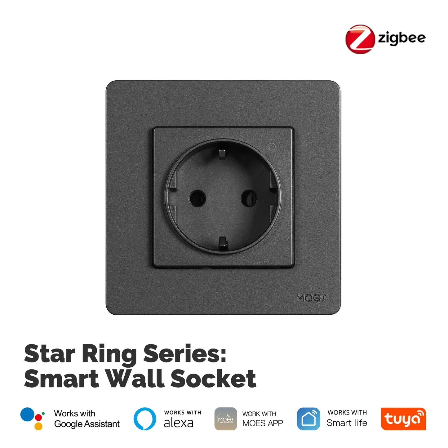 MOES ZigBee Smart Wall Socket