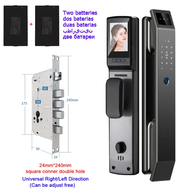 GARANT™Face Recognition Smart Door Lock (Camera + Fingerprint) — Keyless Wi‑Fi Entry