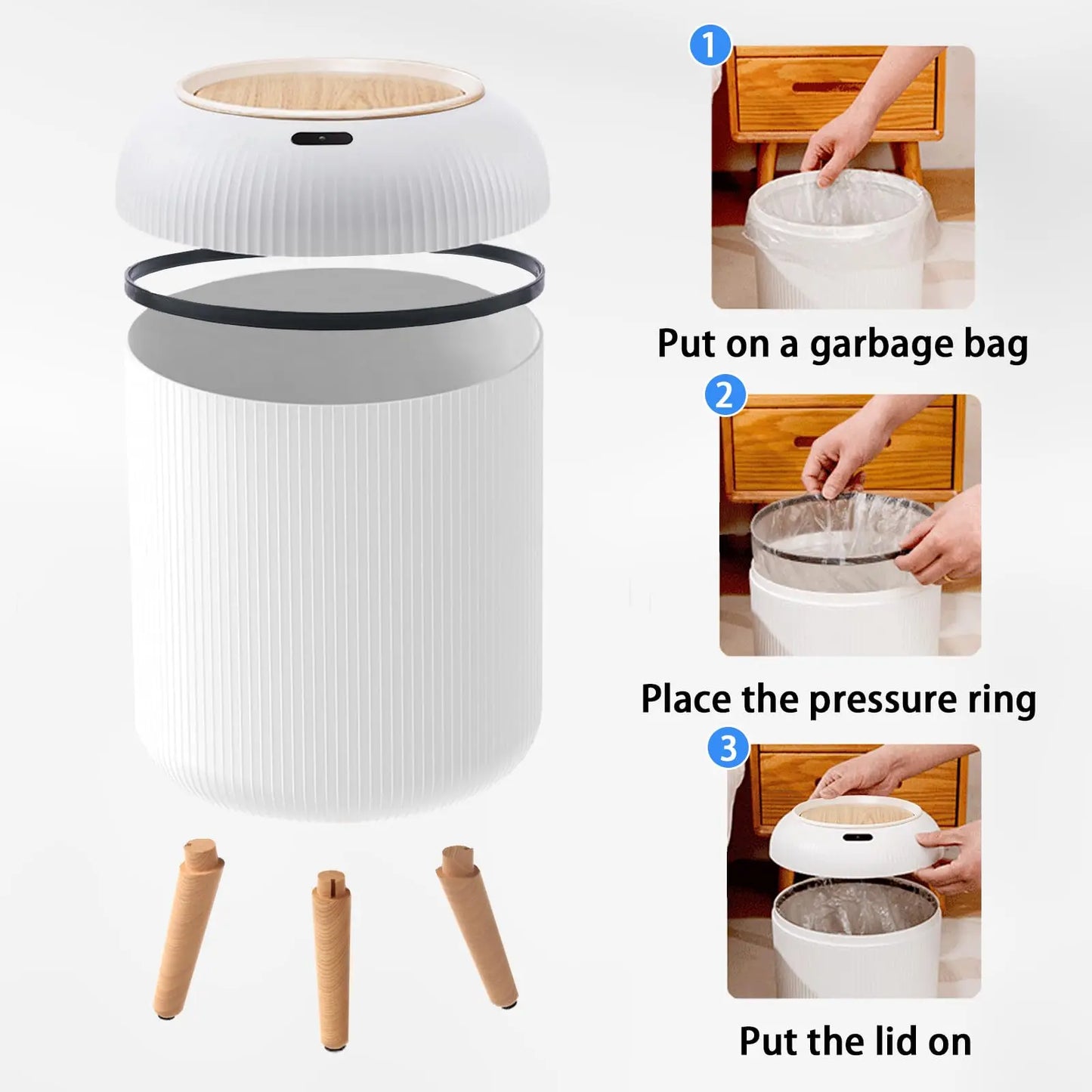 GARANT™ Smart Motion Sensor Trash Can