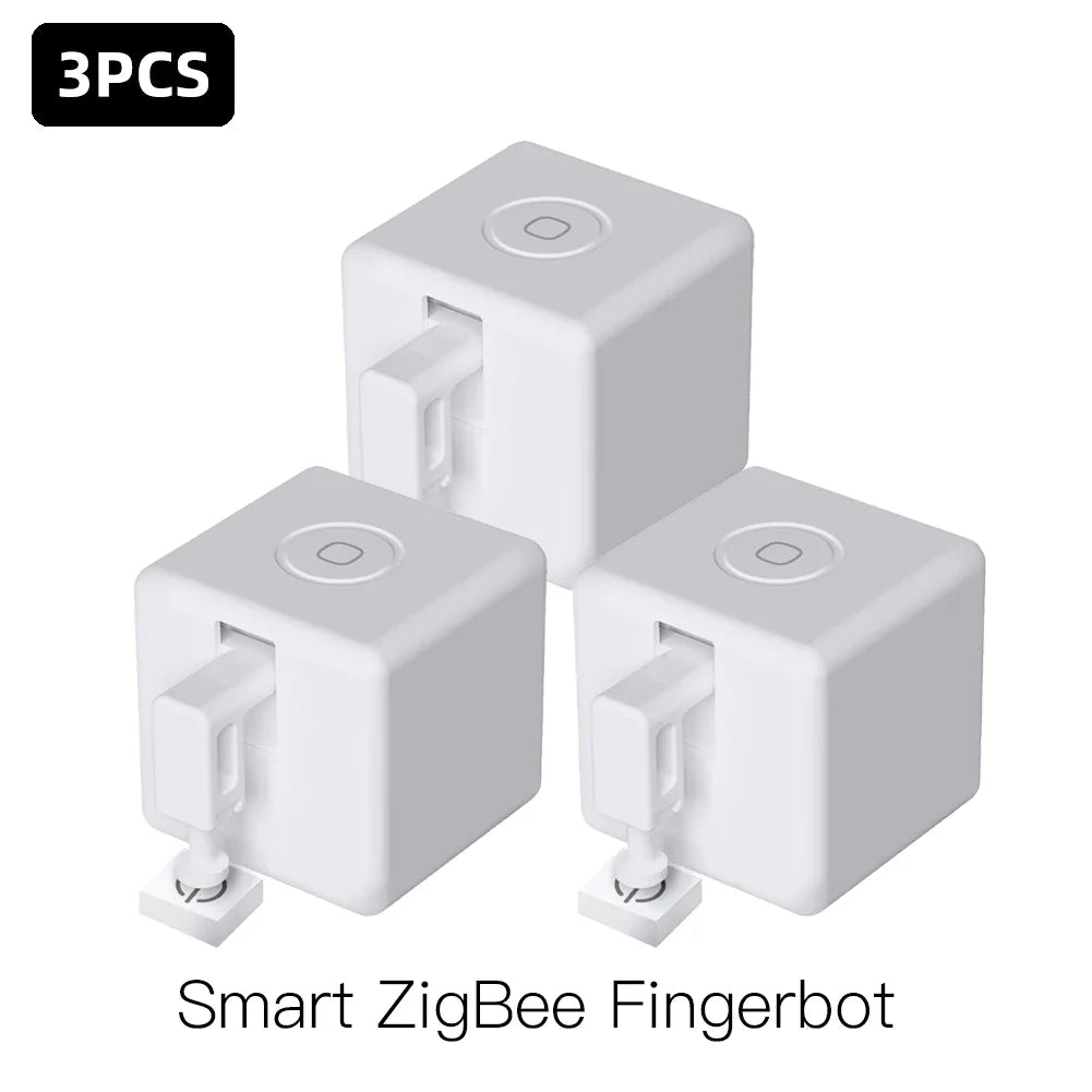 MOES Tuya ZigBee Fingerbot Plus – Smart Button Pusher with Voice & App Control