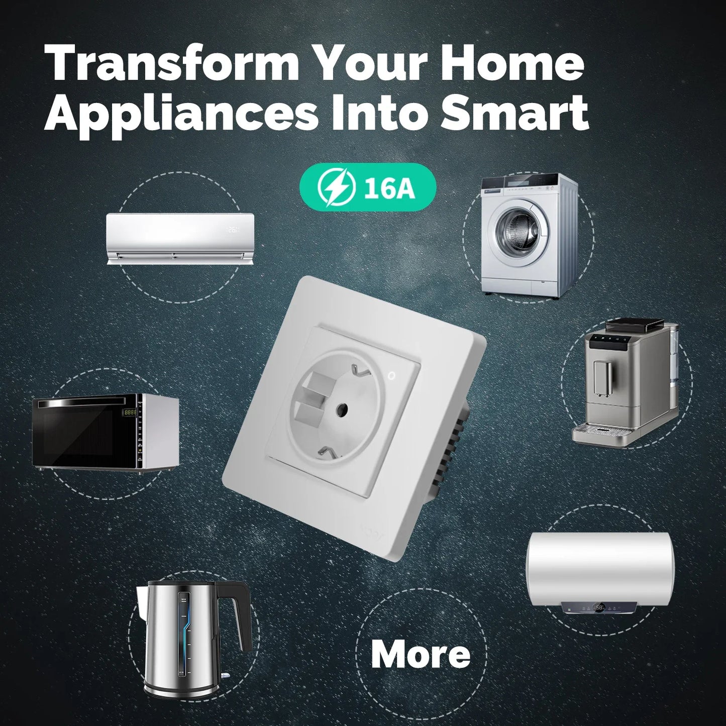 MOES ZigBee Smart Wall Socket