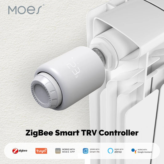 Moes Tuya ZigBee Thermostatic Radiator Valve