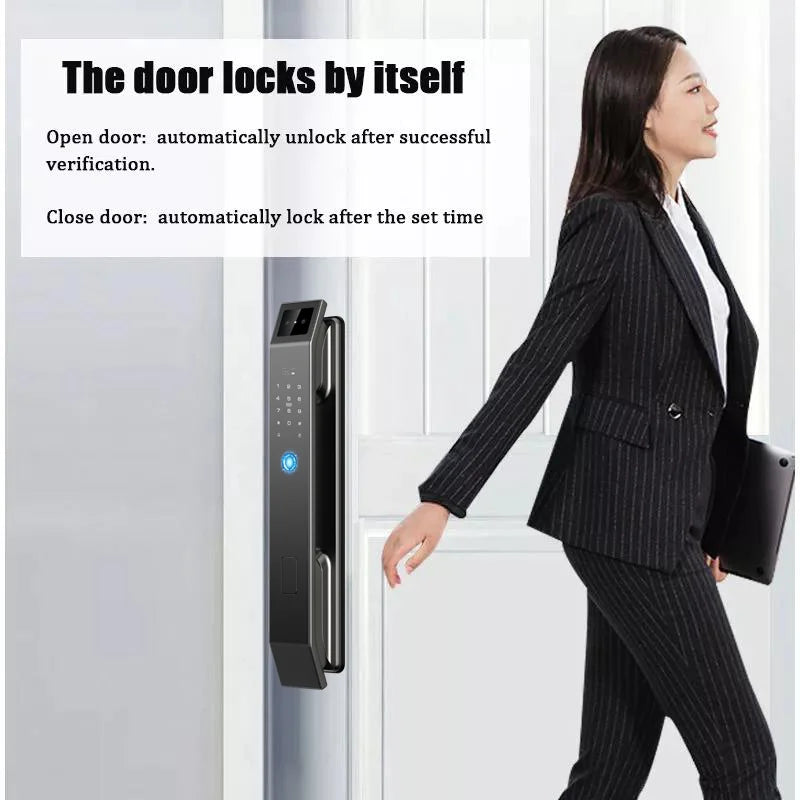 GARANT™Face Recognition Smart Door Lock (Camera + Fingerprint) — Keyless Wi‑Fi Entry