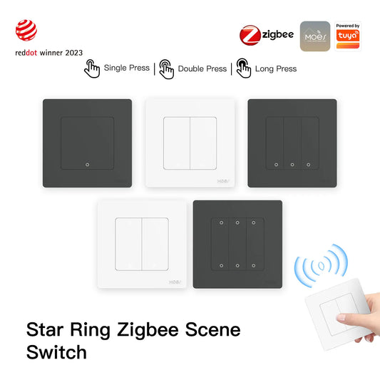 MOES Star Ring ZigBee Scene Switch