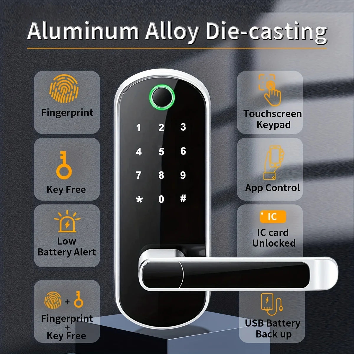 GARANT™Smart Fingerprint Door Lock – The Future of Security at Your Fingertips