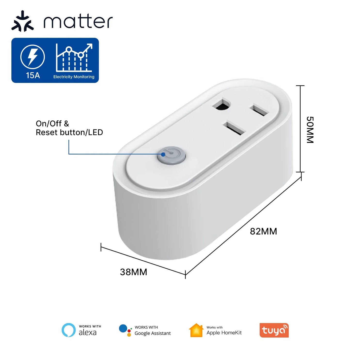 MOES Smart Matter WiFi Plug