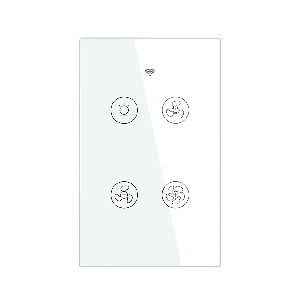MOES WiFi RF Smart Ceiling Fan Light Switch | 2/3-Way Multi-Control, Alexa/Google Home