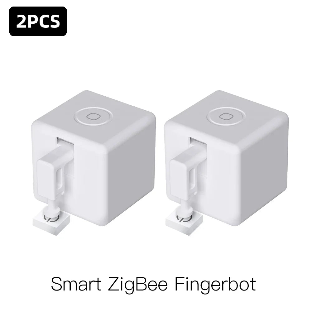 MOES Tuya ZigBee Fingerbot Plus – Smart Button Pusher with Voice & App Control