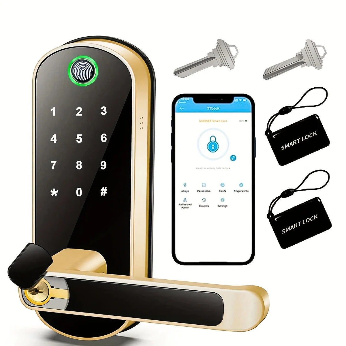 GARANT™Smart Fingerprint Door Lock – The Future of Security at Your Fingertips