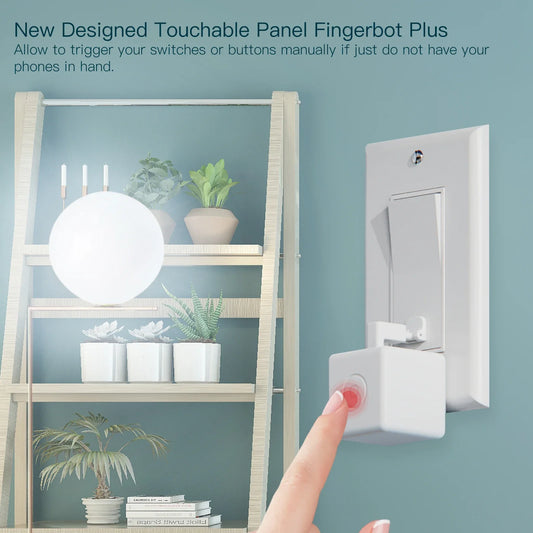MOES Tuya ZigBee Fingerbot Plus – Smart Button Pusher with Voice & App Control