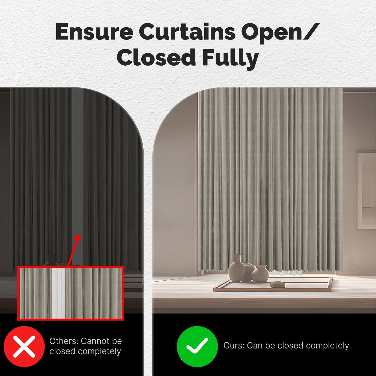 MOES ZigBee/WiFi Smart Curtain Switch Module | Mini Design, App & Voice Control