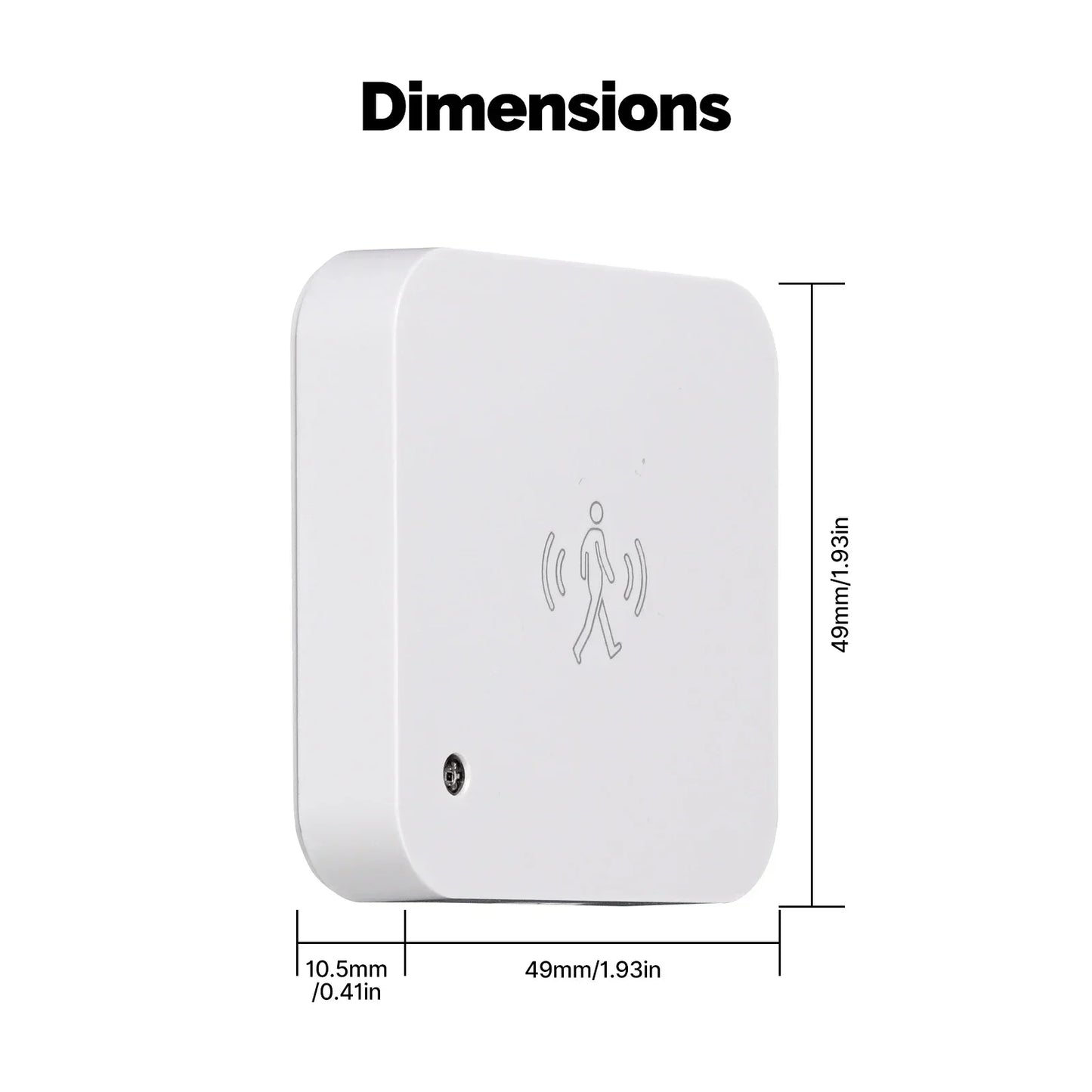 MOES Smart Presence Sensor – WiFi mmWave Motion & Light Detector
