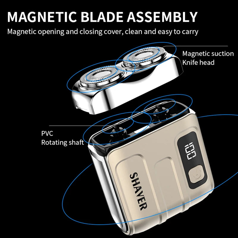GARANT™COSINION PC3206 – Magnetic Blade Travel Shaver